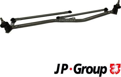 JP Group 1198101800 - Система тяг і важелів приводу склоочисника avtolavka.club
