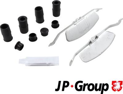 JP Group 1164006810 - Комплектуючі, колодки дискового гальма avtolavka.club