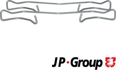 JP Group 1163651210 - Комплектуючі, колодки дискового гальма avtolavka.club