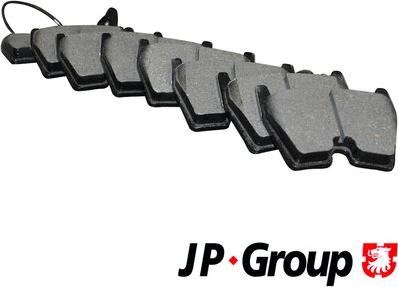 JP Group 1163609310 - Гальмівні колодки, дискові гальма avtolavka.club