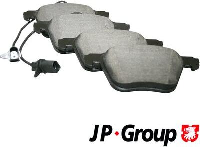 JP Group 1163604410 - Гальмівні колодки, дискові гальма avtolavka.club