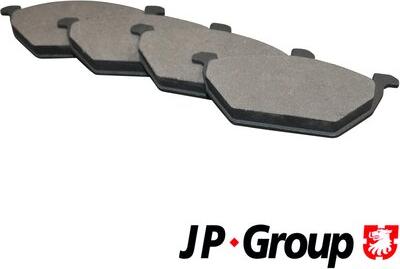 JP Group 1163600910 - Гальмівні колодки, дискові гальма avtolavka.club