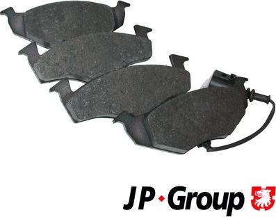 JP Group 1163603110 - Гальмівні колодки, дискові гальма avtolavka.club