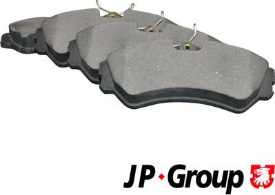 JP Group 1163603310 - Гальмівні колодки, дискові гальма avtolavka.club