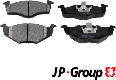 JP Group 1163602910 - Гальмівні колодки, дискові гальма avtolavka.club