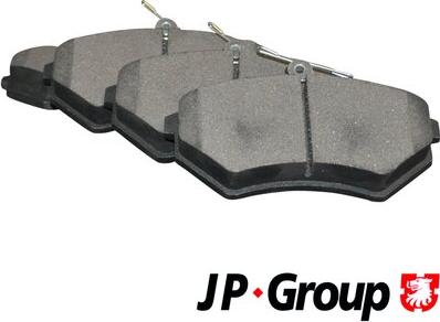 JP Group 1163602010 - Гальмівні колодки, дискові гальма avtolavka.club
