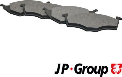 JP Group 1163602810 - Гальмівні колодки, дискові гальма avtolavka.club