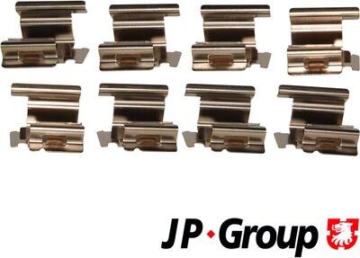 JP Group 1163750310 - Комплектуючі, колодки дискового гальма avtolavka.club