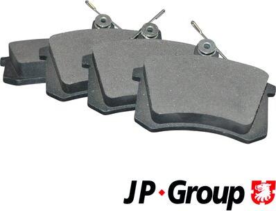 JP Group 1163705810 - Гальмівні колодки, дискові гальма avtolavka.club