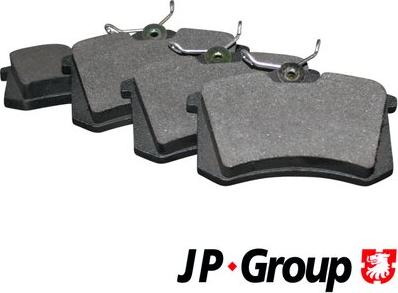 JP Group 1163705310 - Гальмівні колодки, дискові гальма avtolavka.club