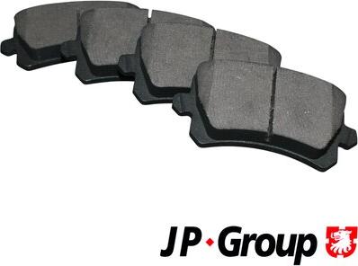 JP Group 1163706610 - Гальмівні колодки, дискові гальма avtolavka.club