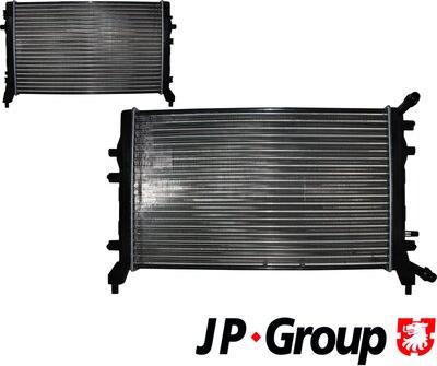 JP Group 1114208000 - Радіатор, охолодження двигуна avtolavka.club