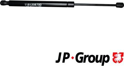 JP Group 1181208700 - Газова пружина, кришка багажник avtolavka.club