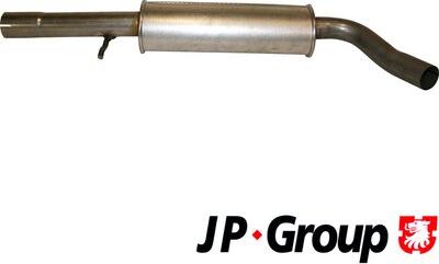 JP Group 1120502700 - Середній глушник вихлопних газів avtolavka.club