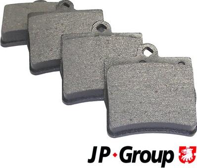 JP Group 1363700510 - Гальмівні колодки, дискові гальма avtolavka.club