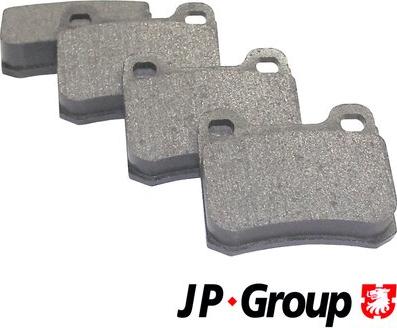 JP Group 1363700110 - Гальмівні колодки, дискові гальма avtolavka.club