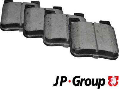 JP Group 1363702410 - Гальмівні колодки, дискові гальма avtolavka.club