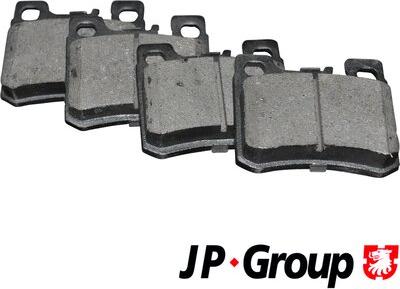JP Group 1363702110 - Гальмівні колодки, дискові гальма avtolavka.club