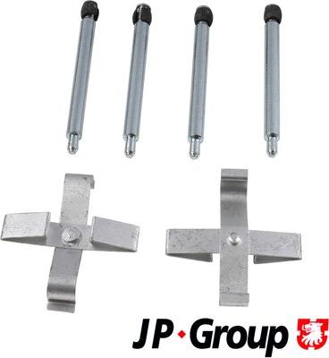 JP Group 1264005510 - Комплектуючі, колодки дискового гальма avtolavka.club