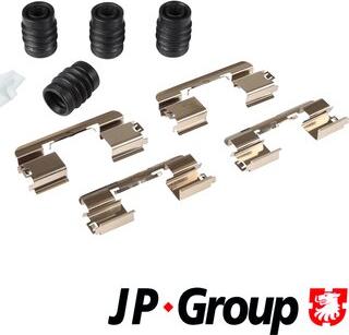 JP Group 1264005810 - Комплектуючі, колодки дискового гальма avtolavka.club