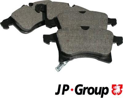 JP Group 1263600410 - Гальмівні колодки, дискові гальма avtolavka.club
