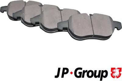 JP Group 1263603110 - Гальмівні колодки, дискові гальма avtolavka.club