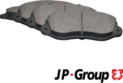 JP Group 1263602910 - Гальмівні колодки, дискові гальма avtolavka.club