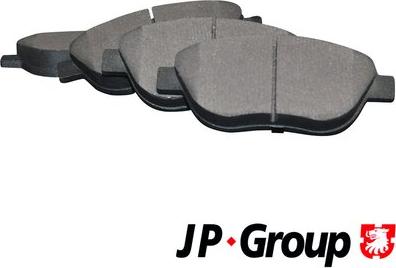 JP Group 1263602110 - Гальмівні колодки, дискові гальма avtolavka.club