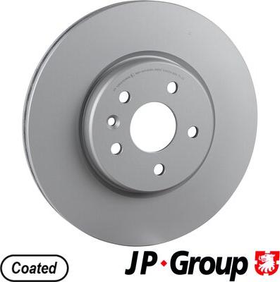 JP Group 1263107400 - Гальмівний диск avtolavka.club