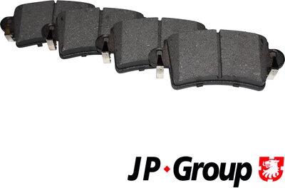 JP Group 1263700910 - Гальмівні колодки, дискові гальма avtolavka.club
