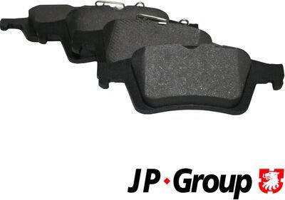 JP Group 1263700610 - Гальмівні колодки, дискові гальма avtolavka.club