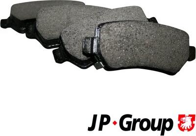 JP Group 1263700110 - Гальмівні колодки, дискові гальма avtolavka.club