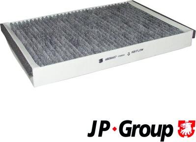 JP Group 1228101700 - Фільтр, повітря у внутрішній простір avtolavka.club