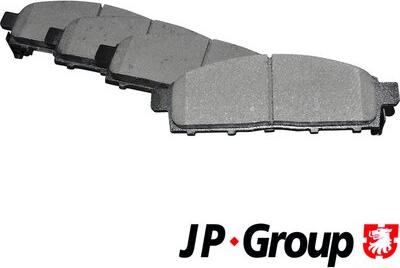 JP Group 3963600210 - Гальмівні колодки, дискові гальма avtolavka.club