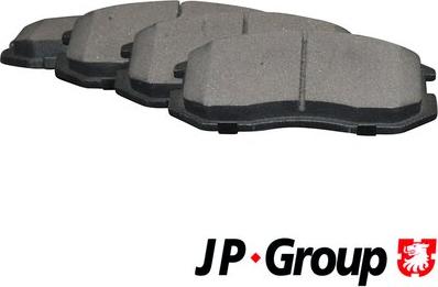 JP Group 3963700310 - Гальмівні колодки, дискові гальма avtolavka.club