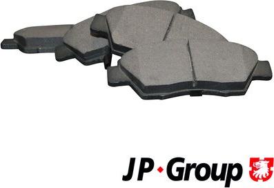 JP Group 3463600210 - Гальмівні колодки, дискові гальма avtolavka.club