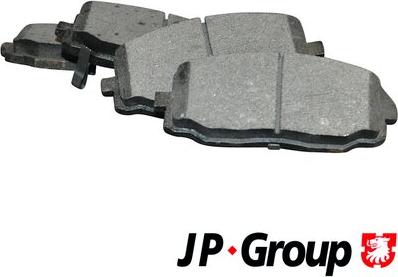 JP Group 3563600510 - Гальмівні колодки, дискові гальма avtolavka.club