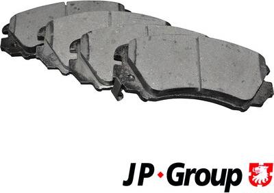 JP Group 3563600210 - Гальмівні колодки, дискові гальма avtolavka.club