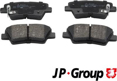 JP Group 3563700910 - Гальмівні колодки, дискові гальма avtolavka.club