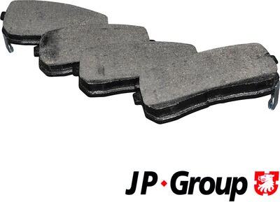 JP Group 3663700410 - Гальмівні колодки, дискові гальма avtolavka.club