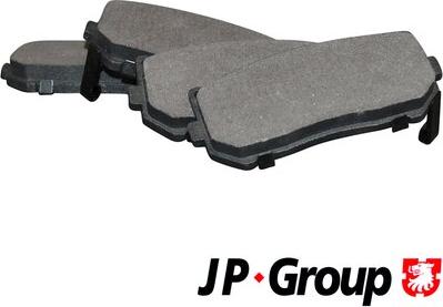 JP Group 3663700210 - Гальмівні колодки, дискові гальма avtolavka.club