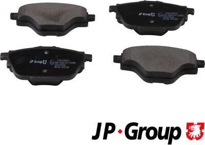 JP Group 3163700610 - Гальмівні колодки, дискові гальма avtolavka.club
