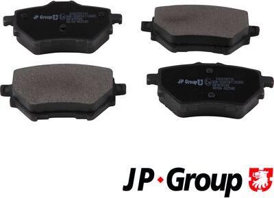 JP Group 3163700710 - Гальмівні колодки, дискові гальма avtolavka.club