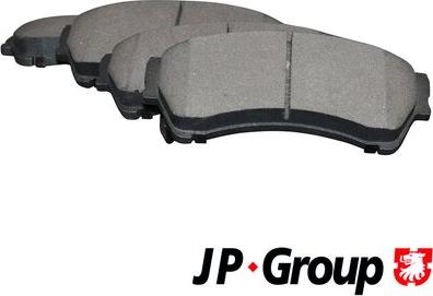 JP Group 3863600910 - Гальмівні колодки, дискові гальма avtolavka.club