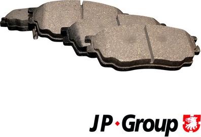 JP Group 3863600710 - Гальмівні колодки, дискові гальма avtolavka.club