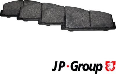 JP Group 3863700610 - Гальмівні колодки, дискові гальма avtolavka.club