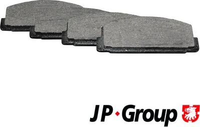 JP Group 3863700710 - Гальмівні колодки, дискові гальма avtolavka.club