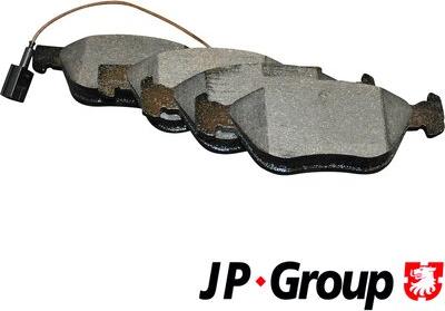 JP Group 3363600810 - Гальмівні колодки, дискові гальма avtolavka.club