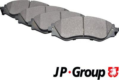JP Group 3263600310 - Гальмівні колодки, дискові гальма avtolavka.club