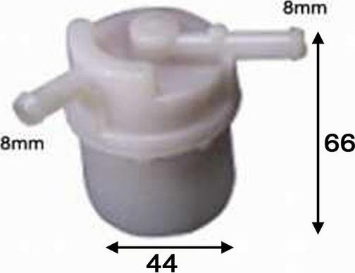 JS Asakashi FS814J - Паливний фільтр avtolavka.club